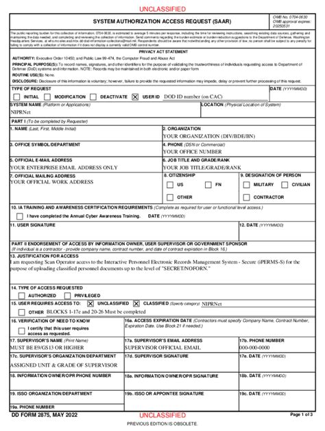 A DD Form 2873, Military Protective Order (MPO) is a written lawful order issued by a commander that orders a Soldier to avoid contact with those persons identified in the order. . Dd form 2875 may 2022